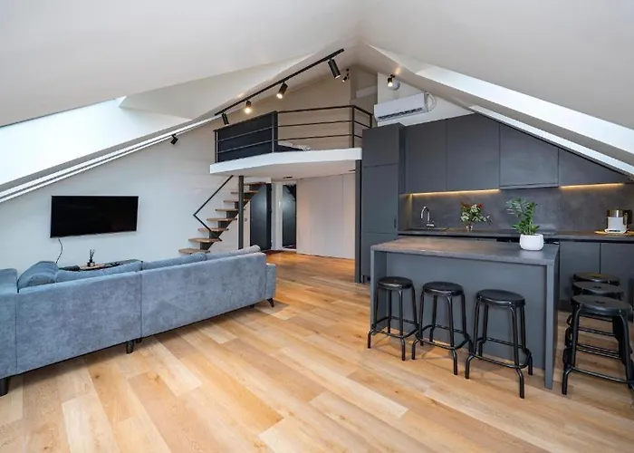 Loft 1 Bd Castle With Free Parking * קובנה